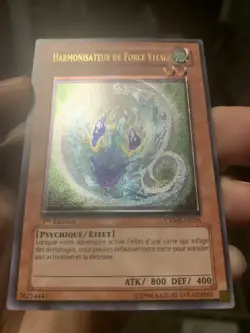 Yugioh Lifeforce Harmonizer crms-en026 ultimate rare french misprint hot! - Image 2