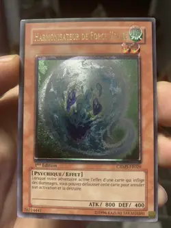 Yugioh Lifeforce Harmonizer crms-en026 ultimate rare french misprint hot! - Image 6