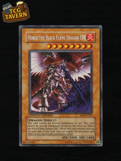 Yu-Gi-Oh Horus the Black Flame Dragon LV8 EEN-ENSE1 Limited Secret Rare NA 2005 - Image 12
