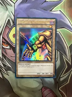 YGLD-ENA20 Right Arm Of The Forbidden One Ultra Rare Unl Edition NM Yugioh Card - Image 1
