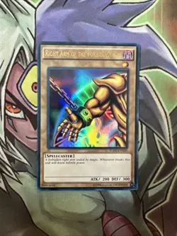 YGLD-ENA20 Right Arm Of The Forbidden One Ultra Rare Unl Edition NM Yugioh Card - Image 3