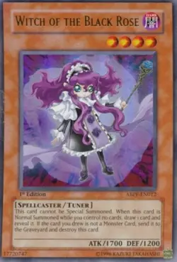 Yugioh! MP Witch of the Black Rose - ABPF-EN012 - Ultra Rare - 1st Edition Moder - Image 1