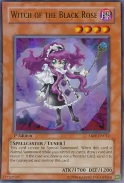 Yugioh! MP Witch of the Black Rose - ABPF-EN012 - Ultra Rare - 1st Edition Moder - Image 2