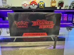 POKEMON TCG DESTINED RIVALS FACTORY SEALED-ELITE TRAINER ETB BOX - Image 11