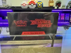 POKEMON TCG DESTINED RIVALS FACTORY SEALED-ELITE TRAINER ETB BOX - Image 5