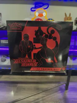 POKEMON TCG DESTINED RIVALS FACTORY SEALED-ELITE TRAINER ETB BOX - Image 7