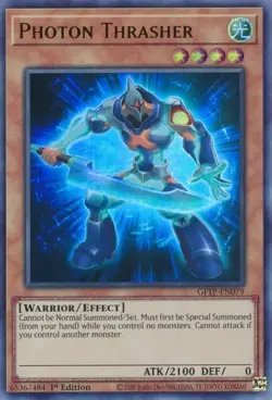 x3 Photon Thrasher - GFTP-EN079 - Ultra Rare - 1st Edition Yu-Gi-Oh! M/NM - Image 1