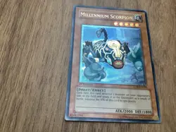 TLM-EN009 Millennium Scorpion Ultimate Rare 1st Edition Yugioh Card - Image 1