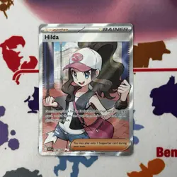 Pokémon White Flare Hilda Full Art Trainer English 164/086 - Image 1