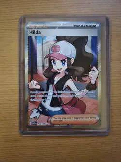 Pokémon White Flare Hilda Full Art Trainer English 164/086 - Image 1