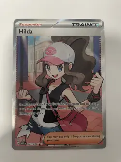 Pokémon White Flare Hilda Full Art Trainer English 164/086 - Image 3