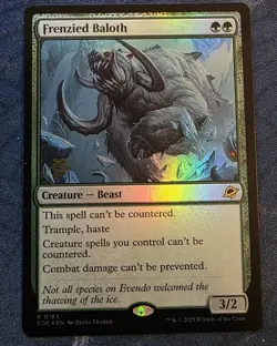 Frenzied Baloth Promo MTG EoE Edge Of Eternities M/NM Foil Magic The Gathering - Image 1
