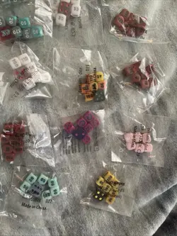 Pokemon TCG Playing Dice, Damage Counters, Pins & Coins And Dividers - Image 21