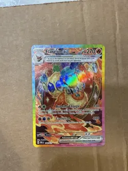 🔥🔥POKEMON FLAREON EX SIR 146/131 - SV: PRISMATIC EVOLUTIONS 🔥🔥 - Image 3