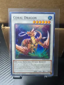 Yugioh! - Coral Dragon RA02-EN031 - Secret Rare - 25'TH ANN.  - NM/M - Image 1