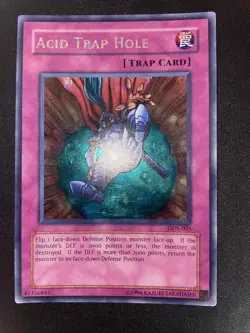 Acid Trap Hole (Dark Duel Stories) DDS-005 Yu-Gi-Oh! Video Game Promotional Card - Image 1
