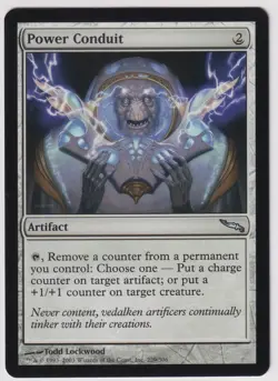 MTG 1X Power Conduit X1 Mirrodin Magic - LP/MP - Image 1