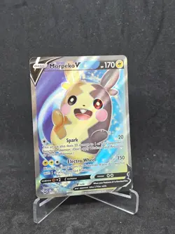 Pokemon Card  Morpeko V (190/202) Sword and Shield Ultra Rare Foil/Holo - Image 1