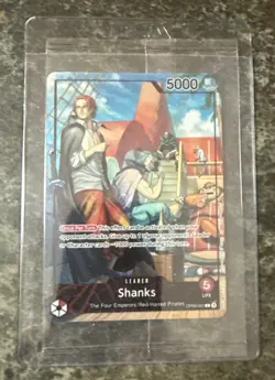 Shanks One Piece PSA July Magazine Promo One Piece trading Card game - Image 1