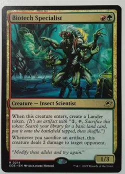 Biotech Specialist - MtG Edge of Eternities - NM - Image 1