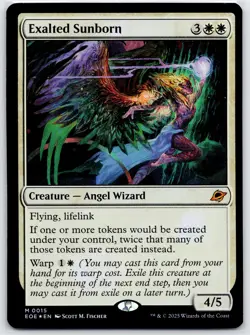 Edge of Eternities: Exalted Sunborn M 0015  Regular MTG Mythic - Image 1