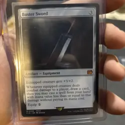 Buster Sword X1 Mtg Final Fantasy Nm - Image 1