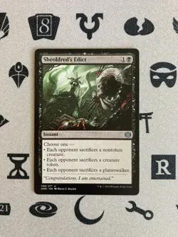 Sheoldred's Edict *Phyrexia: All Will Be One* NEAR MINT *UNCOMMON* 2023 *MTG* - Image 1