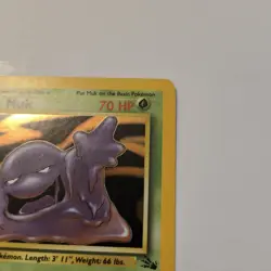 Muk 13/62 Fossil Holo 1st Edition LP Pokemon - Image 6