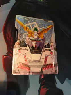 GUNDAM CARD GAME RESOURCE UNICORN GUNDAM DESTROY MODE R-003 C+ FOIL ENG NEWTYPE - Image 11