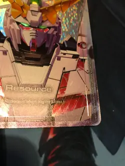 GUNDAM CARD GAME RESOURCE UNICORN GUNDAM DESTROY MODE R-003 C+ FOIL ENG NEWTYPE - Image 3
