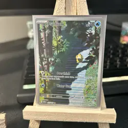 PokÃ©mon TCG Psyduck Scarlet & Violet Holo Illustration Card 175/165 - Image 1