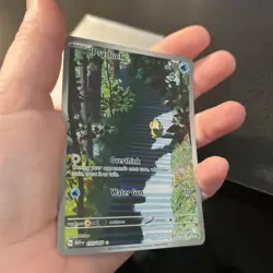 PokÃ©mon TCG Psyduck Scarlet & Violet Holo Illustration Card 175/165 - Image 5