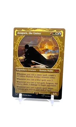 Aragorn, the Uniter (Showcase) Universes Beyond: the Lord of the Rings 0317 MTG - Image 1