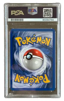 1999 POKEMON FOSSIL COSMOS-THUNDERSTORM DECK #15 ZAPDOS HOLO PSA 8 - Image 2