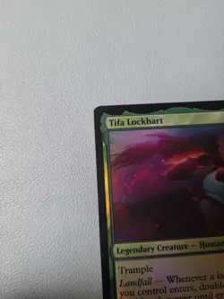 Magic the Gathering foil Tifa Lockhart regular frame. MTG. LP or better. - Image 2