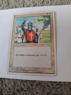 MTG Crusad E â­ 4th Edition Damaged **  Rare Magic The Gathering Banned - Image 1