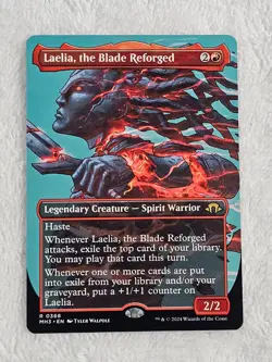 MTG Laelia, the Blade Reforged (Borderless) - Modern Horizons 3 #368 Rare NM - Image 1