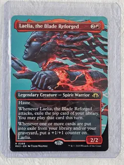 MTG Laelia, the Blade Reforged (Borderless) - Modern Horizons 3 #368 Rare NM - Image 5