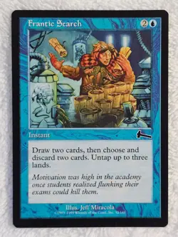 MTG Frantic Search - Urza's Legacy (ULG) #32 Magic the Gathering Card NM - Image 2