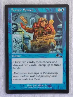 MTG Frantic Search - Urza's Legacy (ULG) #32 Magic the Gathering Card NM - Image 4