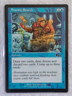 MTG Frantic Search - Urza's Legacy (ULG) #32 Magic the Gathering Card NM - Image 5