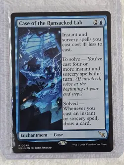MTG Case of the Ransacked Lab #45 Murders at Karlov Manor Magic Card Rare NM - Image 5
