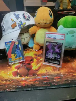 2025 POKEMON DRI EN-DESTINED RIVALS ULTRA RARE TEAM ROCKET'S NIDOKING EX PSA 9 - Image 11