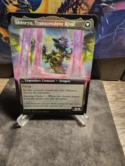 Zenos yae Galvus 0455  Rare Extended Art MTG Final Fantasy FIN Foil - Image 2