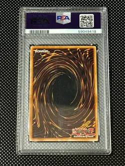 YUGIOH PSA 10 2004 Needle Burrower AST-020 Super Rare 1st Edition *9418 - Image 2