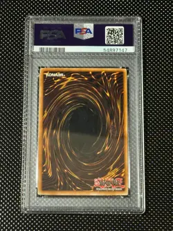 YUGIOH PSA 10 The Agent of Force Mars AST-009 Super Rare 1st Edition *7147 - Image 2