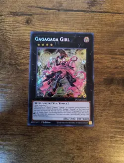 Gagagaga Girl DUAD-EN043 Secret Rare 1st Ed Near Mint Yugioh - Image 1