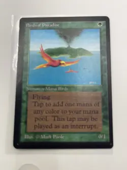 MAGIC THE GATHERING MTG BIRDS OF PARADISE  ALPHA  NR MINT- MINT VINTAGE - Image 1