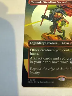 Tannuk, Steadfast Second (Borderless Foil) - Edge of Eternities NM - MTG Magic - Image 5