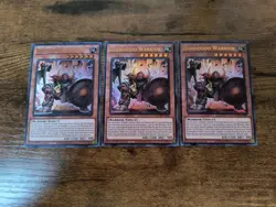 Dodododo Warrior DUAD-EN004 Ultra Rare x3 1st Ed YuGiOh Playset - Image 1